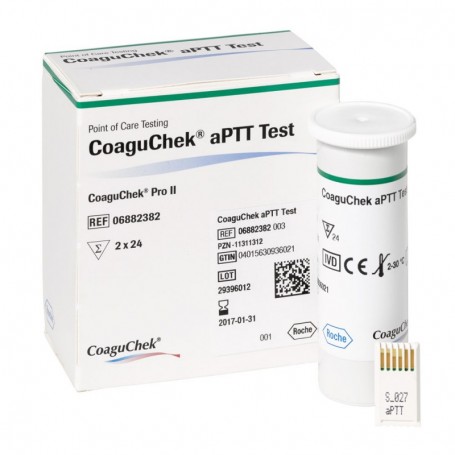 CoaguChek Pro II, aPTT 2x24 Test Strips ROCHE