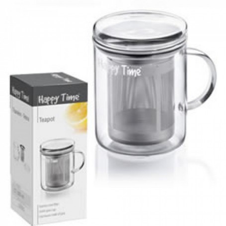 Laica HI6008 - infuzor de ceai cu sita metalica si capac