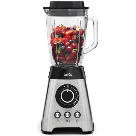 Blender cu mixare in vid Laica XPro VB3300, 1.200W, 2.100 rpm, vas sticla 1.750 ml