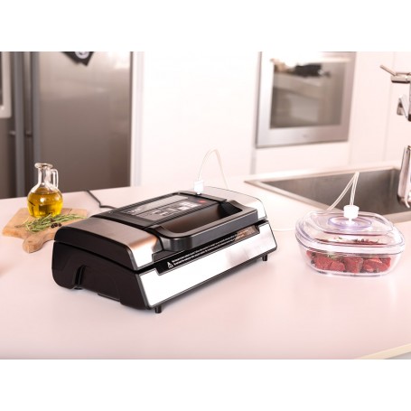 Laica VT3120 Professional, banda dubla, marinare rapida, 130W, -0,9 Bar