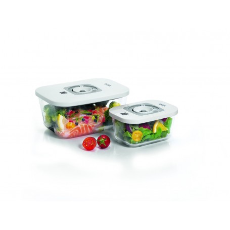 Caserole de vidat Laica VT3306, din sticla, 0.5L, 1.5L