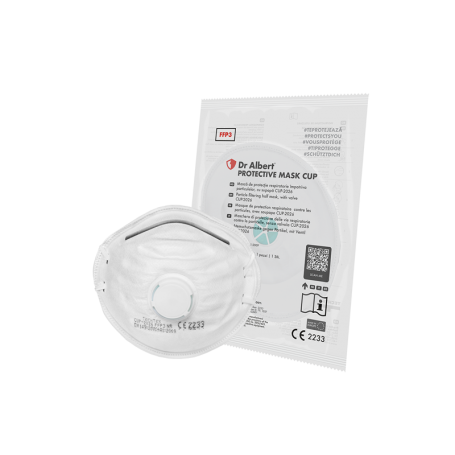 Masca FFP3 cu supapa – CUP-2026