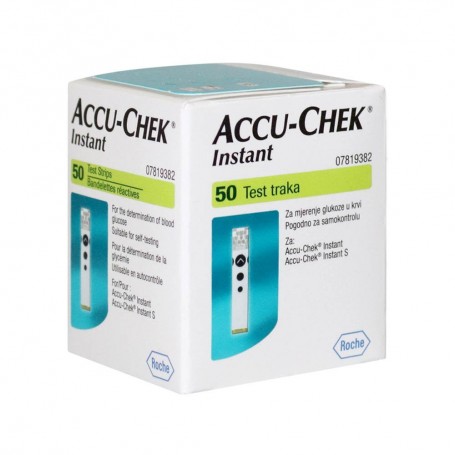 Teste glicemie Accu-Chek Instant, 50 bucati