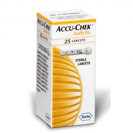 Ace sterile Softclix, 25 bucati, Accu-Chek