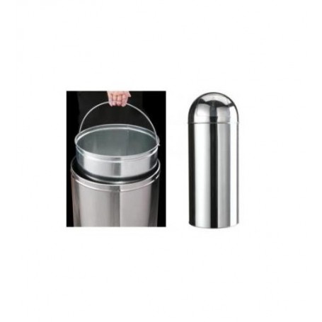 Cos gunoi PUSH-BIN CX-50LP INOX