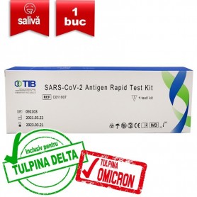 Test Rapid Antigen COVID-19 Saliva Triplex 1 Buc